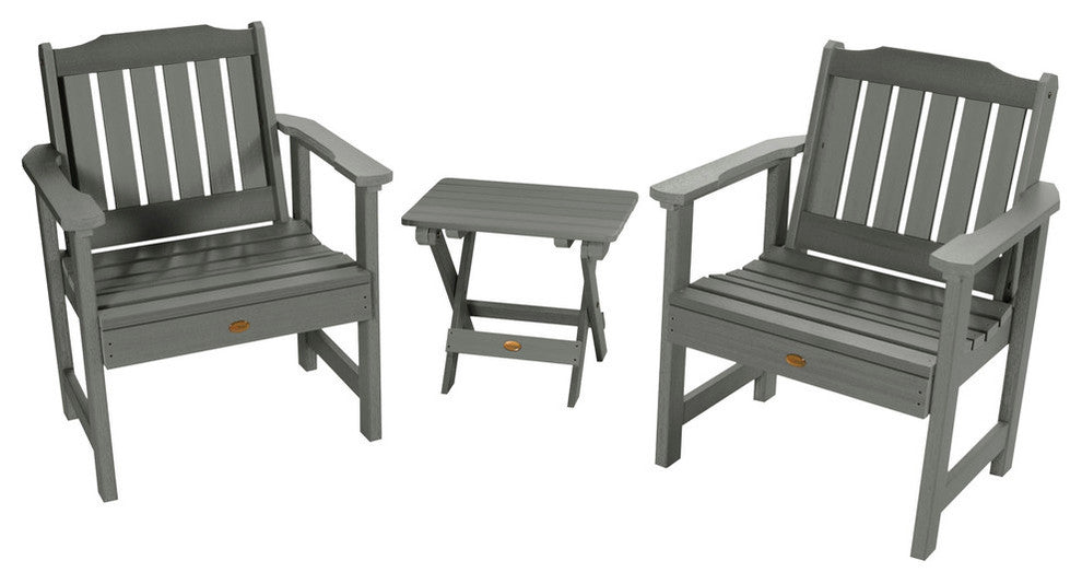 Lehigh 3-Piece Garden Set, Coastal Teak