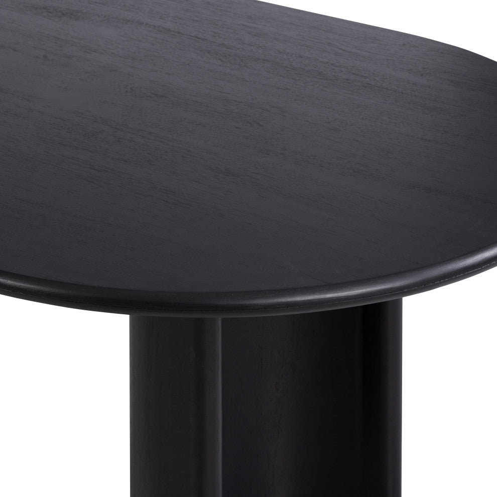 Paden Dining Table 94"- Black Acacia