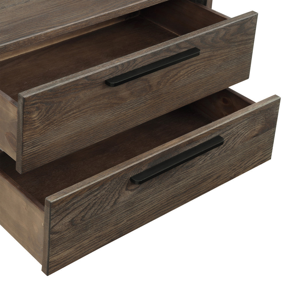 Astoria Oak 2 Drawer Nightstand