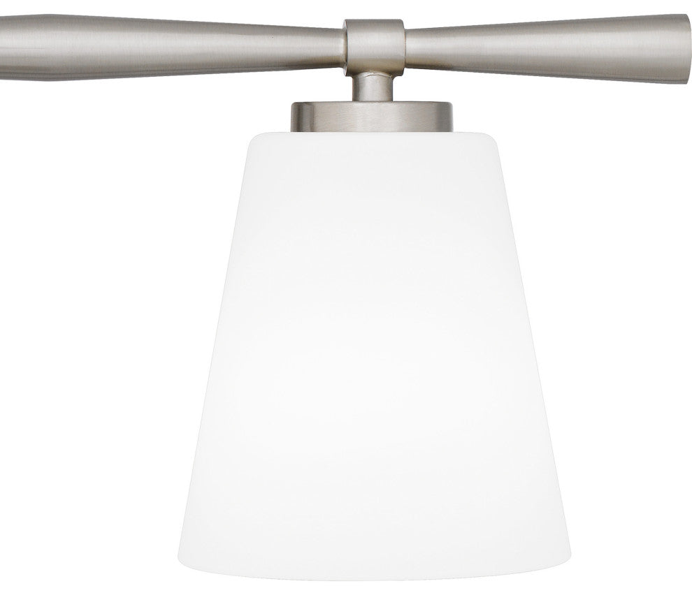 Quoizel BID8631 Brindley 4 Light 31"W Vanity Light - Brushed Nickel