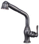 Del Moro Single Handle Pull-Out Sprayer Kitchen Faucet, Oil Rubbed Bronze
