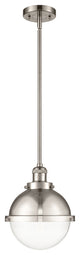 Innovations 201S-SN-HFS-82-SN-LED Hampden 1 Light Pendant, Brushed Satin Nickel