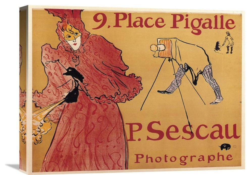 "The Photographer Paul Sescau" Artwork, 22"x16"