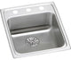 LRAD172065PDOS4 Lustertone Classic Stainless Steel ADA Sink with Perfect Drain