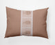 14x20" Fish Chips Nautical Decorative Indoor Pillow, Mauve