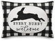 Buffalo Check Every Bunny Welcome 14x20 Lumbar Pillow