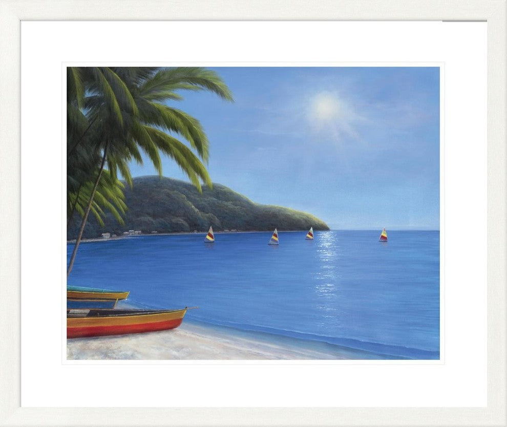 "Time To Play" Framed Digital Print by Diane Romanello, 33x27"