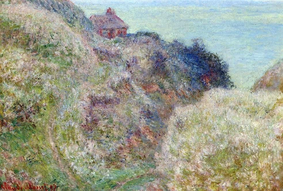 Claude Oscar Monet The Gorge du Petit Ailly  Verengeville Wrapped Canvas