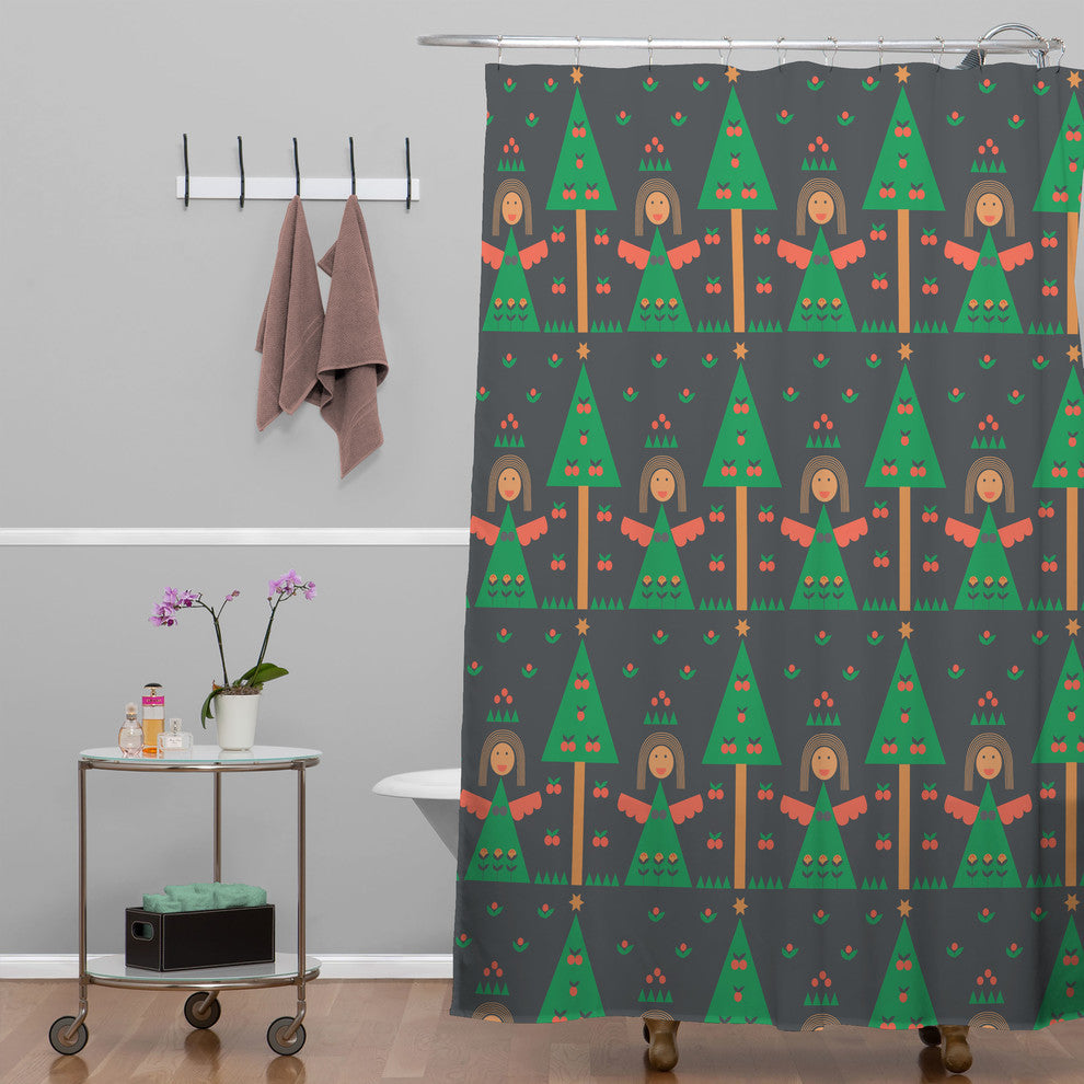 Deny Designs Gabriela Larios Angels 1 Shower Curtain