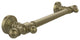16" Grab Bar Smooth, Antique Brass