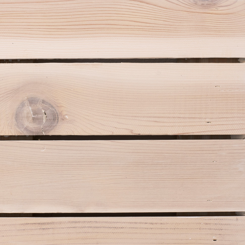 Horizontal Slat Board and Batten Exterior Shutters Pair, Whitewash, 36"