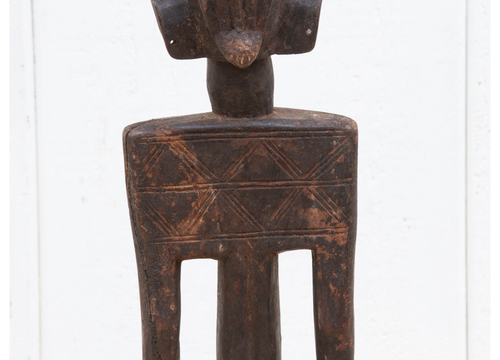 Antique Finely Carved Yoruba Statue