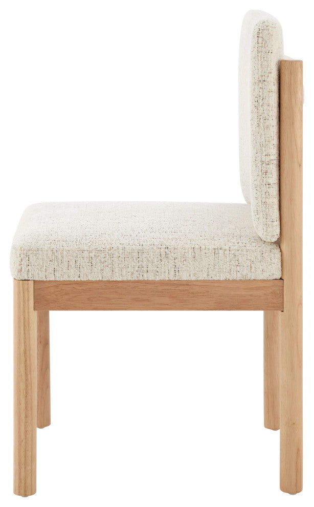 Melvin Dining Side Chair, Set of 2, Concord Cream, Fabric