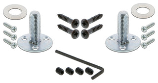 Meadows Plate Double Dummy Oval Fluted Crystal Glass Knob