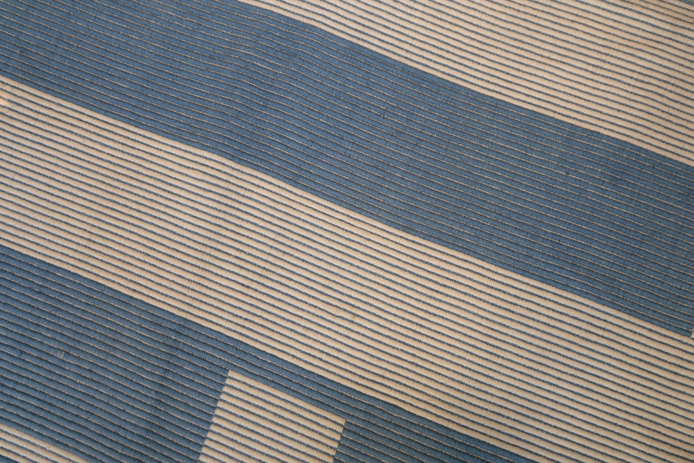 Handmade Vintage Indian Dhurri Kilim 4.6'x6.3', 141cmx193cm 1970s