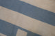 Handmade Vintage Indian Dhurri Kilim 4.6'x6.3', 141cmx193cm 1970s