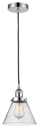 INNOVATIONS LIGHTING 616-1PH-PC-G44-LED Large Cone 1 Light 10 inch Mini Pendant