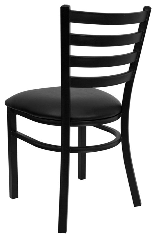 Black Restaurant Chair, Black
