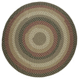 Rhody Rug Mayflower Rug, Forest Green, 4' Round