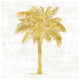 "Palm Coast II On White" Digital Paper Print by Sue Schlabach, 26"x26"