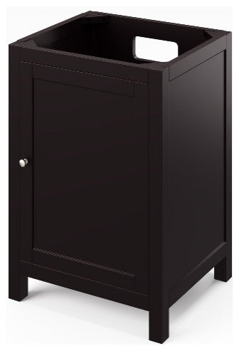 Astoria Transitional 24" Espresso Vanity, Boulder Cultured Marble Vanity Top