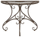 Safavieh Annalise Indoor-Outdoor Accent Table, Rustic Brown