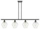Innovations 516-4I-OB-G654-8-LED 4-Light Island Light, Oil Rubbed Bronze