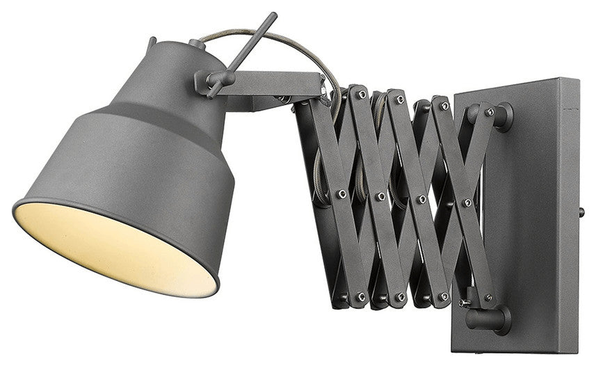 Plexus 1-Light Gray Sconce