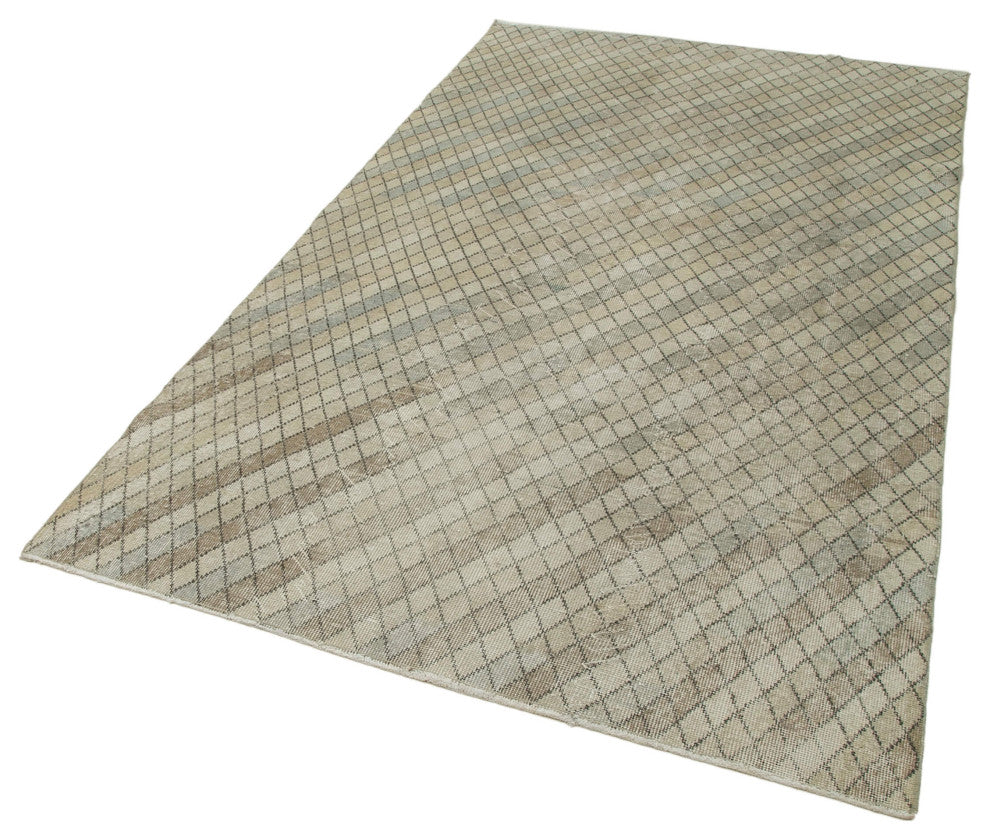 Rug N Carpet - Handwoven Oriental 4' 9'' x 8' 6'' Vintage Area Rug