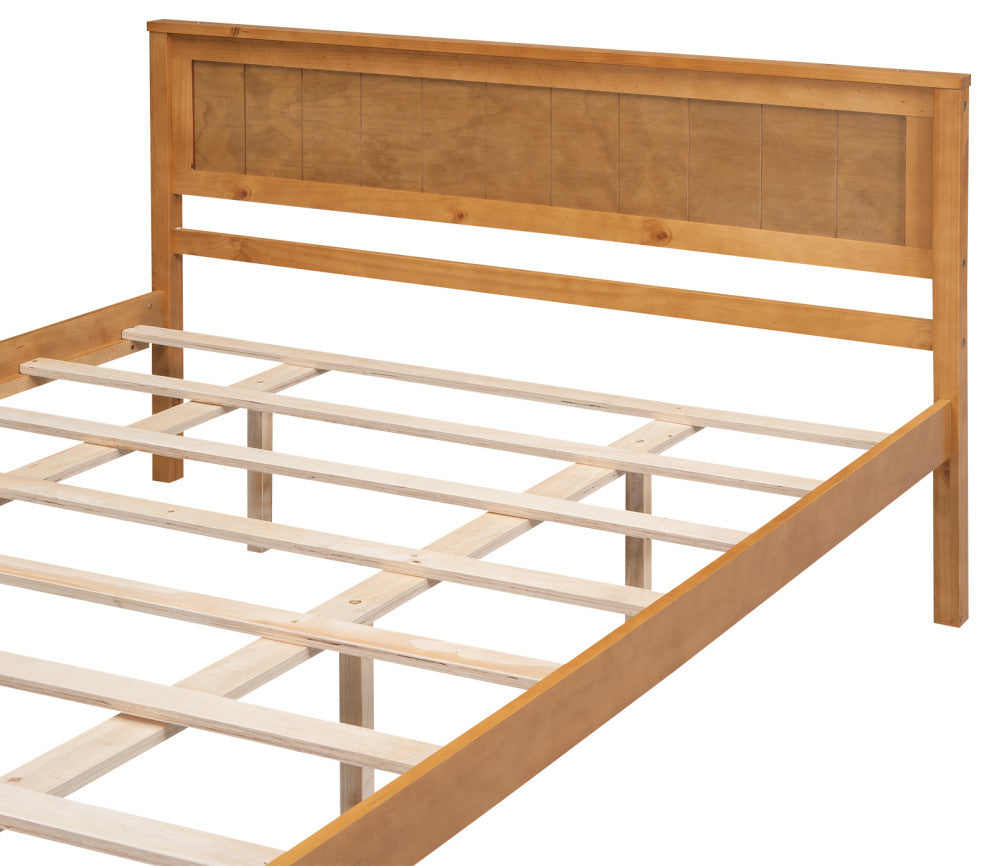 Gewnee Platform Bed Frame with Headboard