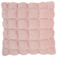 Nourison Home 20"x20" Mina Victory Sofia Quilted Swarovski Rose Throw Pillows