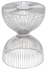 Butler Nicholas Silver Meatl End Table