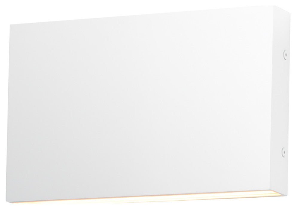 ET2 E23211 Brik 2 Light 7" Tall LED Outdoor Wall Sconce - White