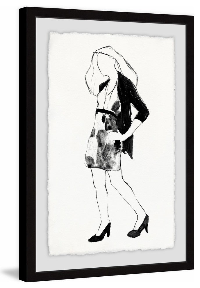 "Dress for Success" Framed Painting Print, 16"x24"