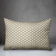 Tan Polka Dots Throw Pillow