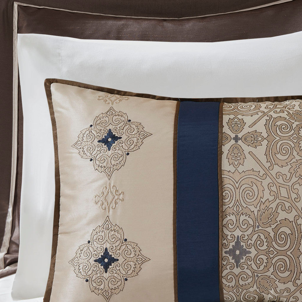 Madison Park Essentials Delaney 24-Piece Room-in-a-Bag Comforter Set