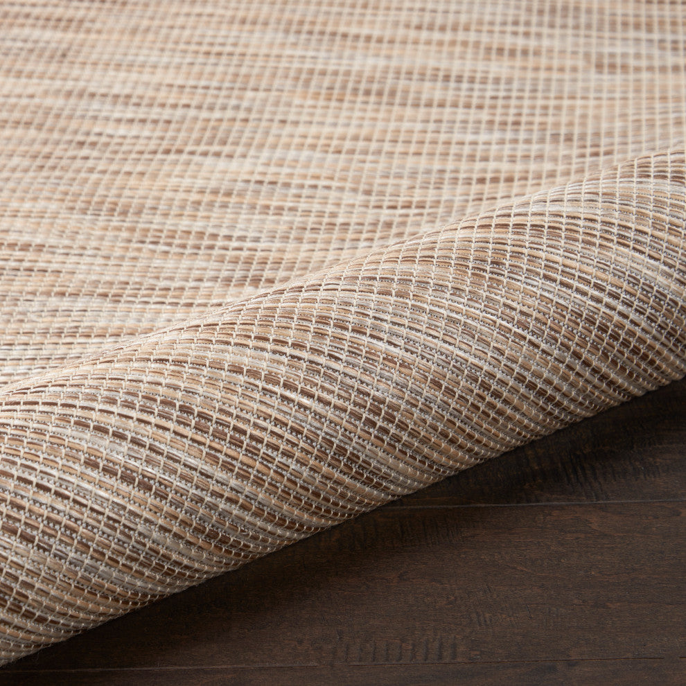 Nourison Positano Contemporary Area Rug, Beige, 10'x14'