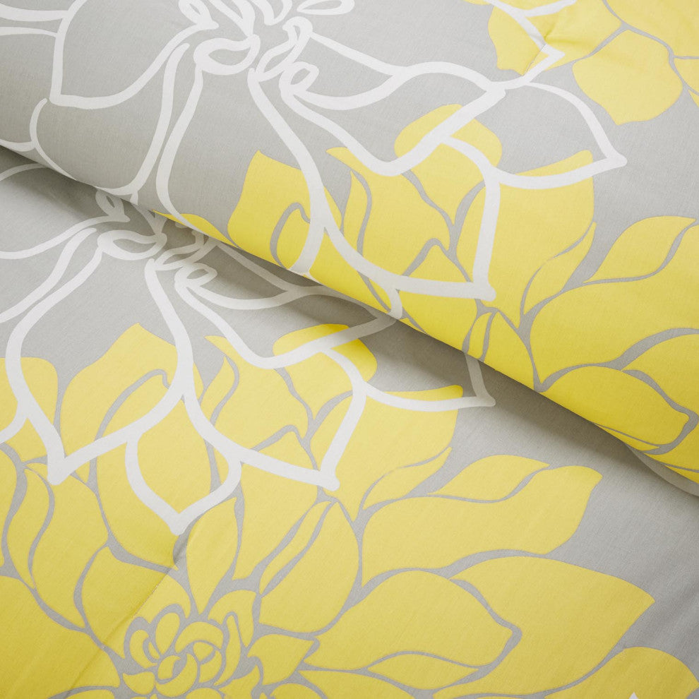 Madison Park Lola Comforter Set in Yellow