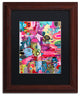 Hello Angel ''Up'' Art, Wood Frame, Black Mat, 14x11