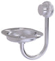 Venus Toothbrush Holder With Twist Accents, Satin Chrome