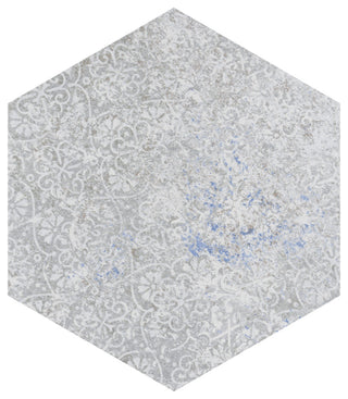 Emotion Hex Grey Porcelain Floor and Wall Tile