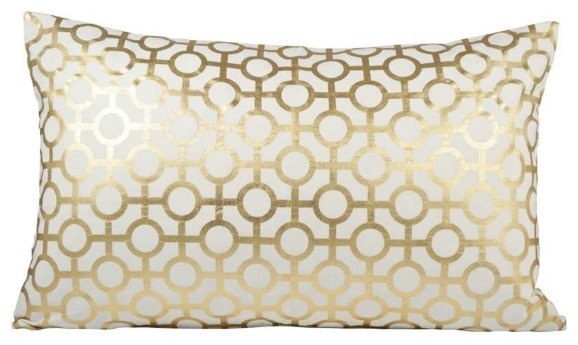 Pomeroy Botola 26X16 Lumbar Pillow, Gold