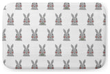24" x 17" Bunny Fluffle Bathmat, Laurel Tree Green