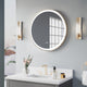 Round LED Bathroom Vanity Mirror, Defogger and Dimmer, ETL-listed, 28"x28", Brushed Gold