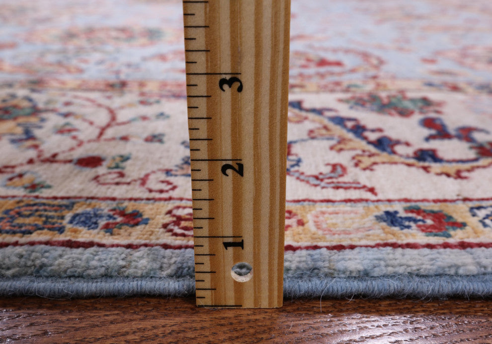 5' 6" X 8' 0" Persian Tabriz Hand Knotted Wool Rug Q7554
