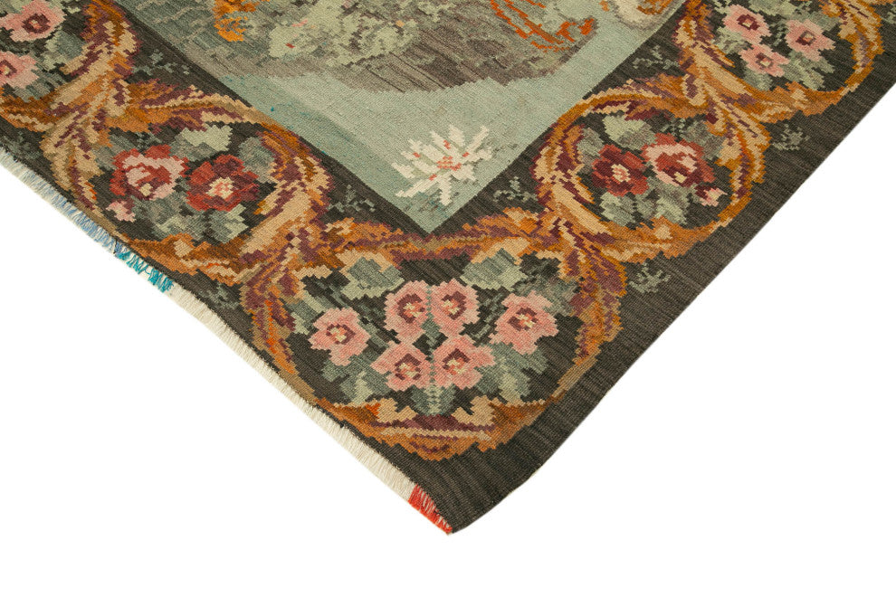 Rug N Carpet - Handmade Bessarabian 6' 7'' x 8' 0'' Unique Flatweave Kilim Rug
