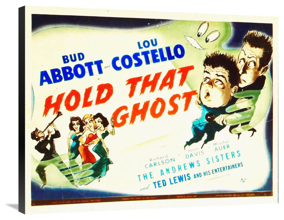 "Abbott & Costello - Hold That Ghost" Canvas by Hollywood Photo Archive, 36x28"