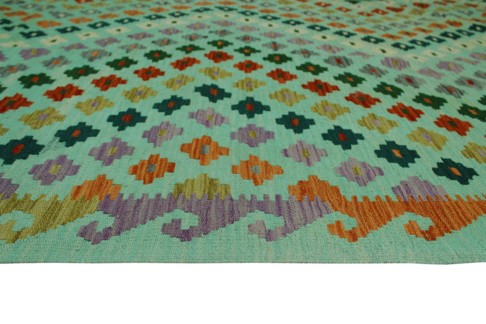 Sangat Kilim Amirah Lt. Green Rug