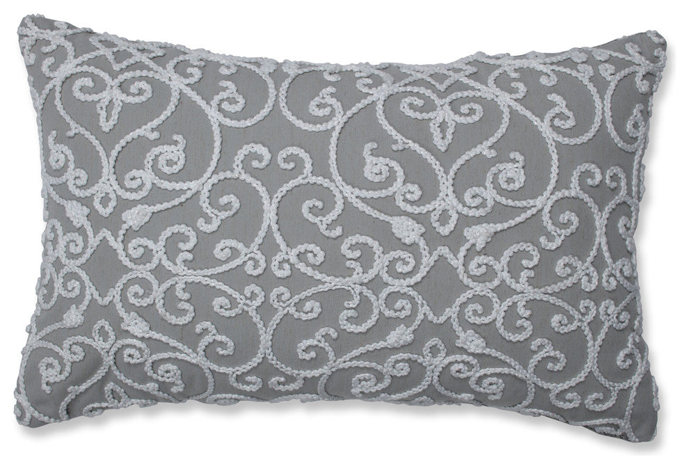 Serafina Stone Rectangular Throw Pillow