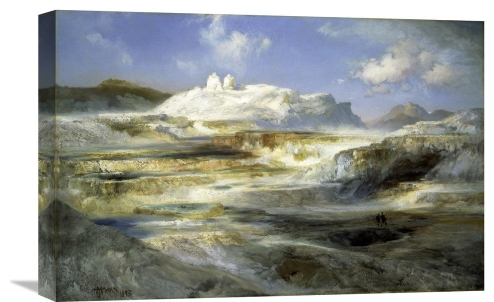 "Jupiter Terrace, Yellowstone" Artwork, 22"x14"